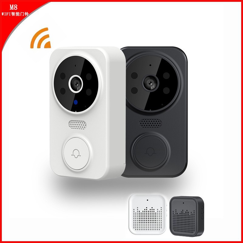Home Security Wireless Cameras - Campanello WiFi Tuya, Videocitofono Intelligente Wireless