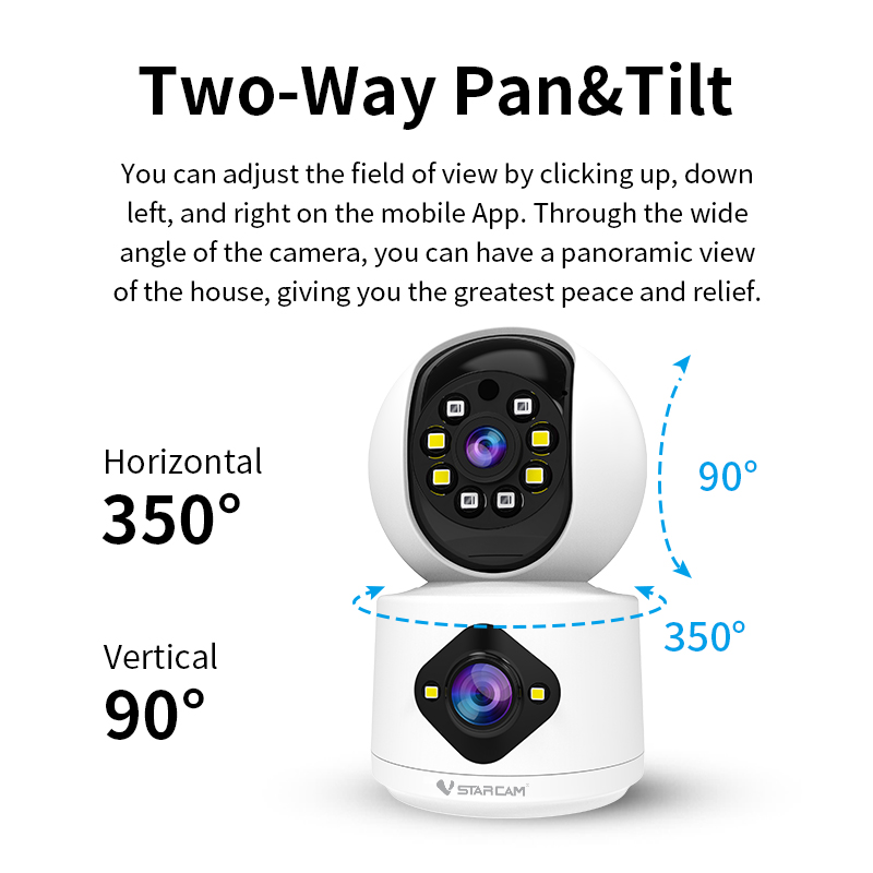 Home Security Ai - Vstarcam O-Kam 6MP Telecamera IP con