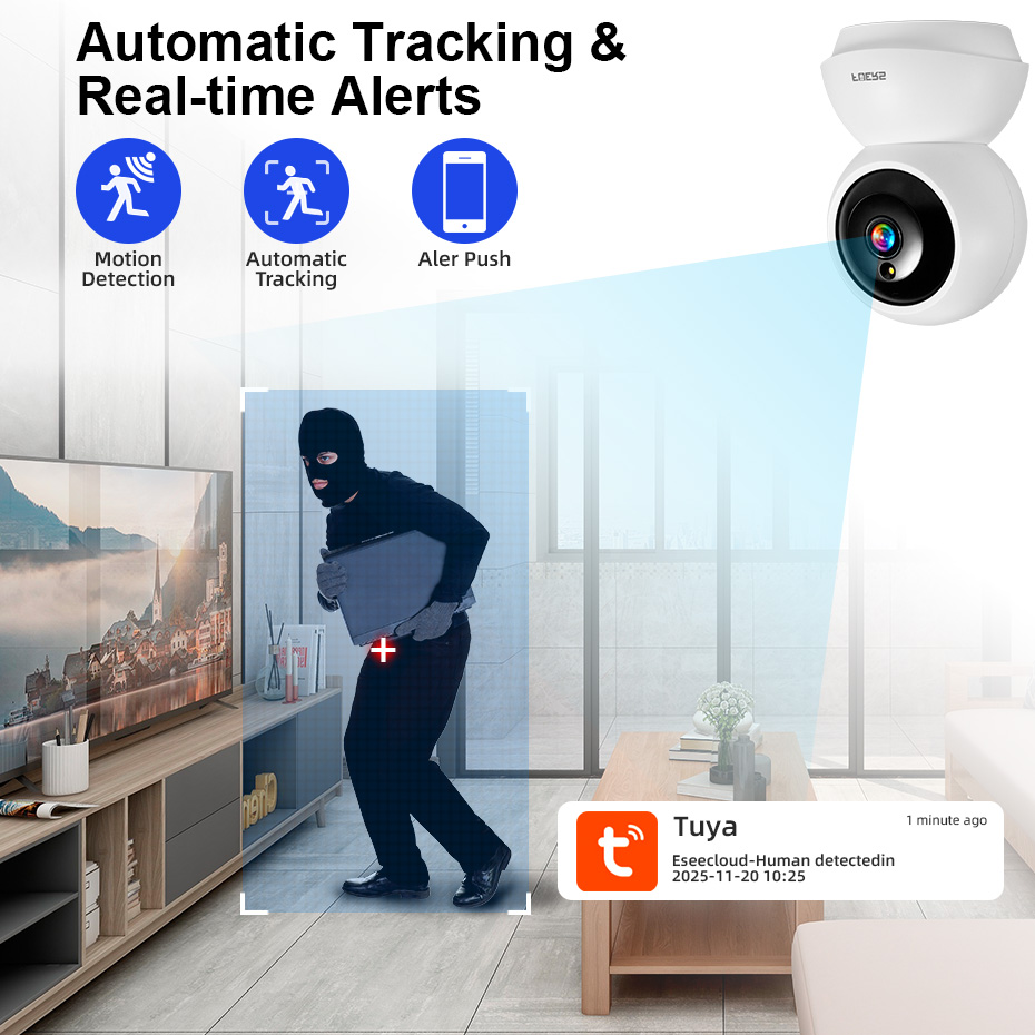 Home Security Prices - FUERS 5MP HD Telecamera WIFI di
