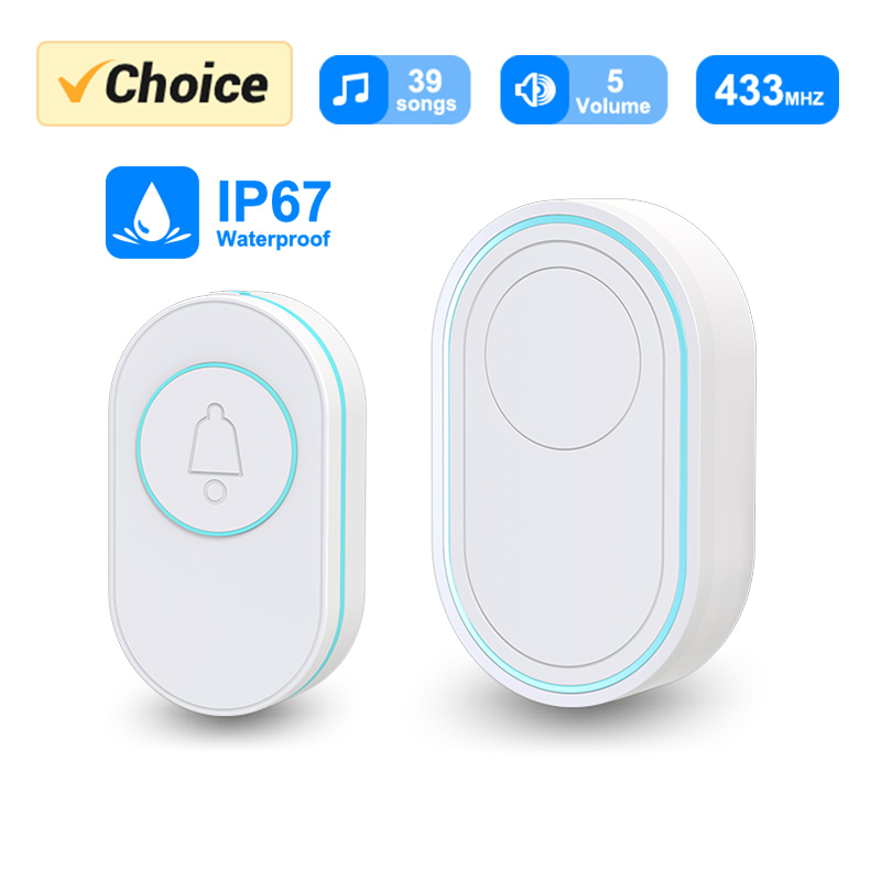 Home Security Blink - Campanello senza fili IP67 Pulsante esterno