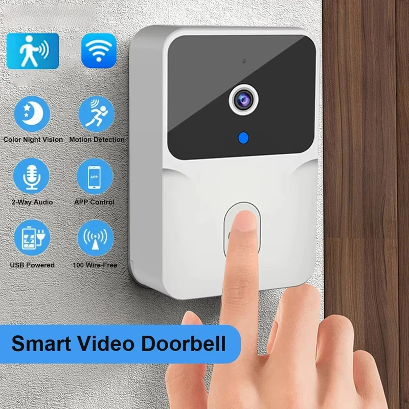 Home Security Blink - Campanello Video WiFi Smart per Casa,