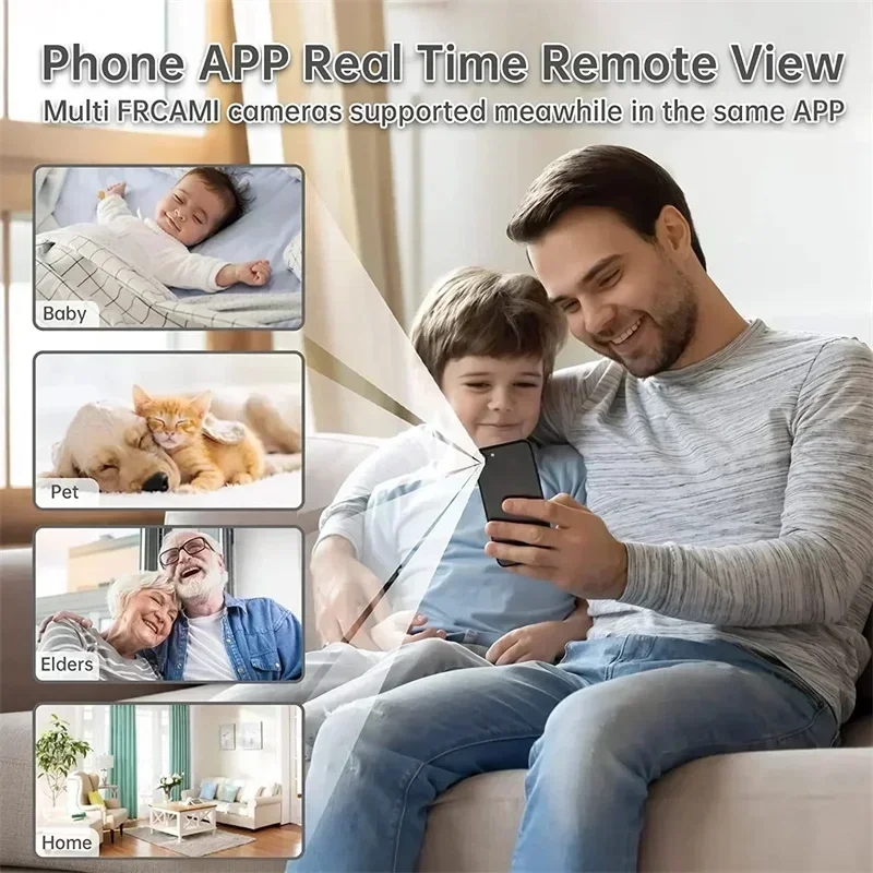 Home Security Blink - Mini Telecamera A9 WiFi Wireless per
