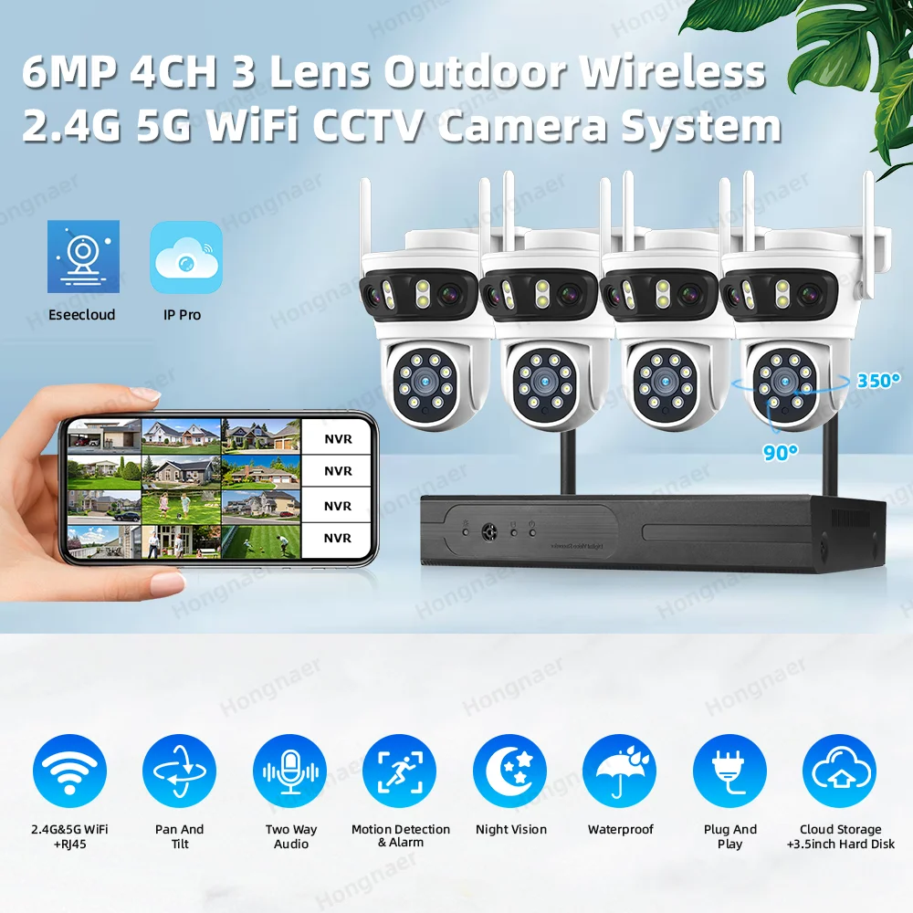 Kit Sistema di Videosorveglian - Home Security Wireless Cameras recensione e prezzo