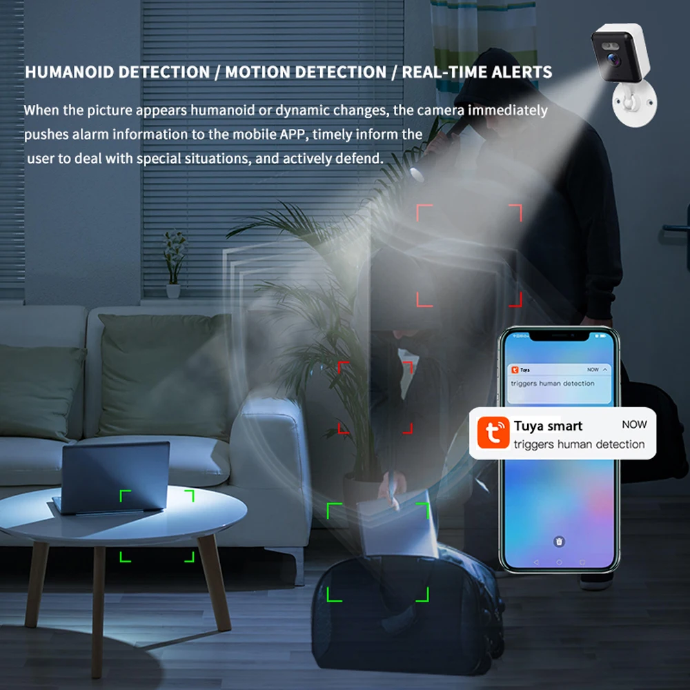 Telecamera IP WiFi Tuya Smart  - Home Security Ai recensione e prezzo