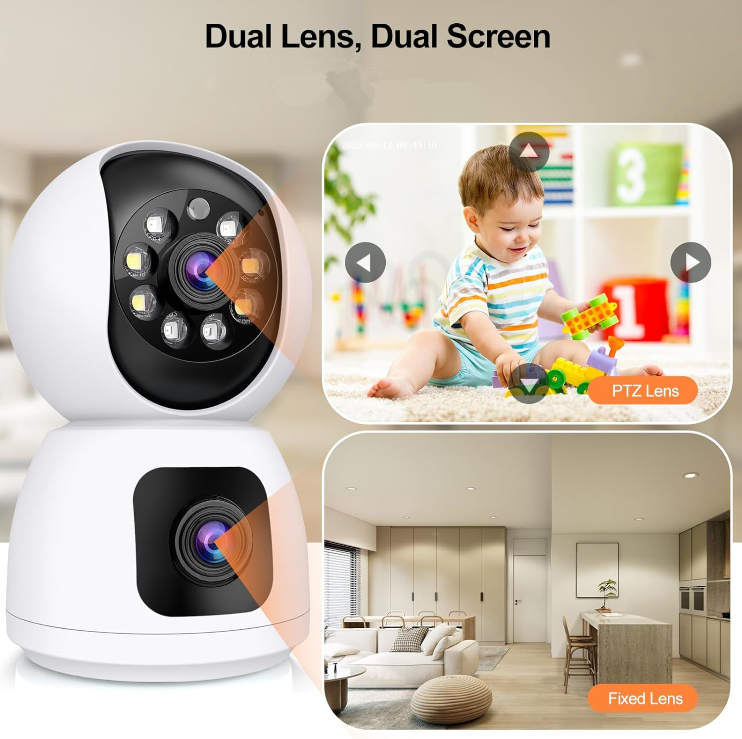 Telecamera di Sicurezza PTZ AN - Home Security Ai recensione e prezzo