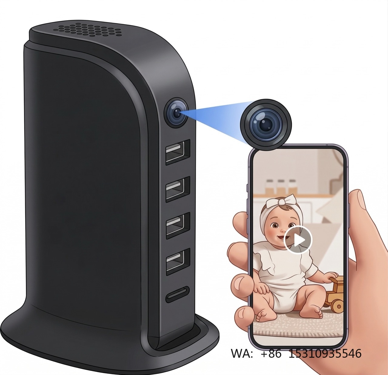 Telecamera di Sicurezza Wi-Fi  - Home Security Officer recensione e prezzo