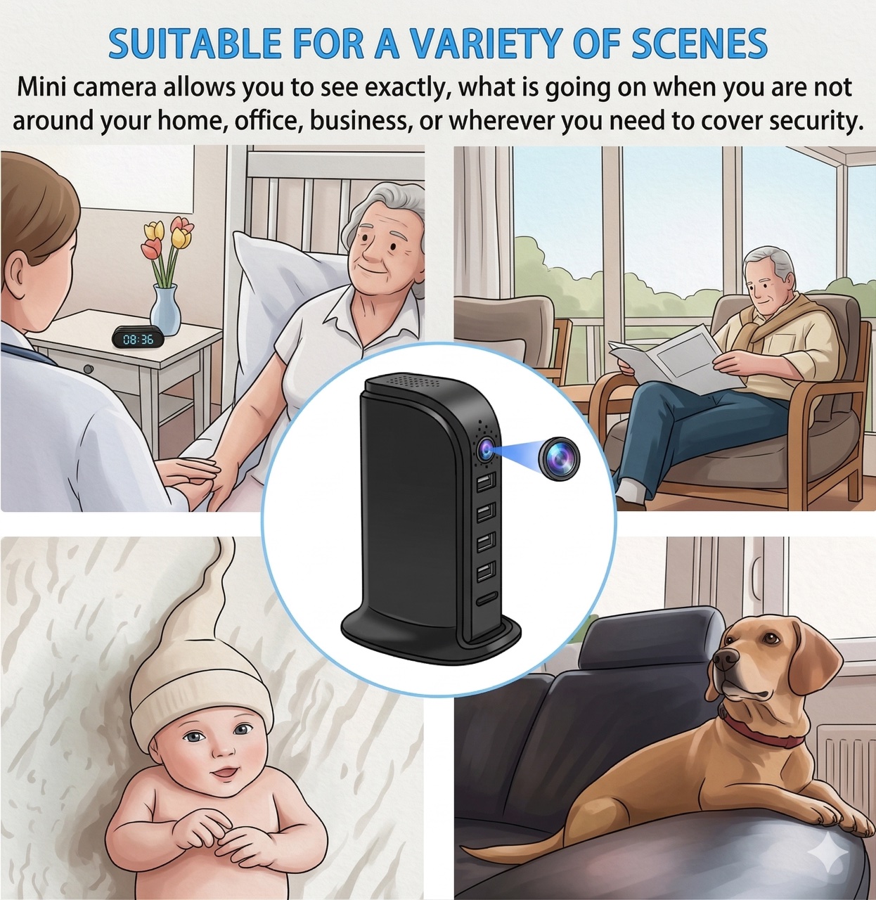 Telecamera di Sicurezza Wi-Fi  - Home Security Officer recensione e prezzo
