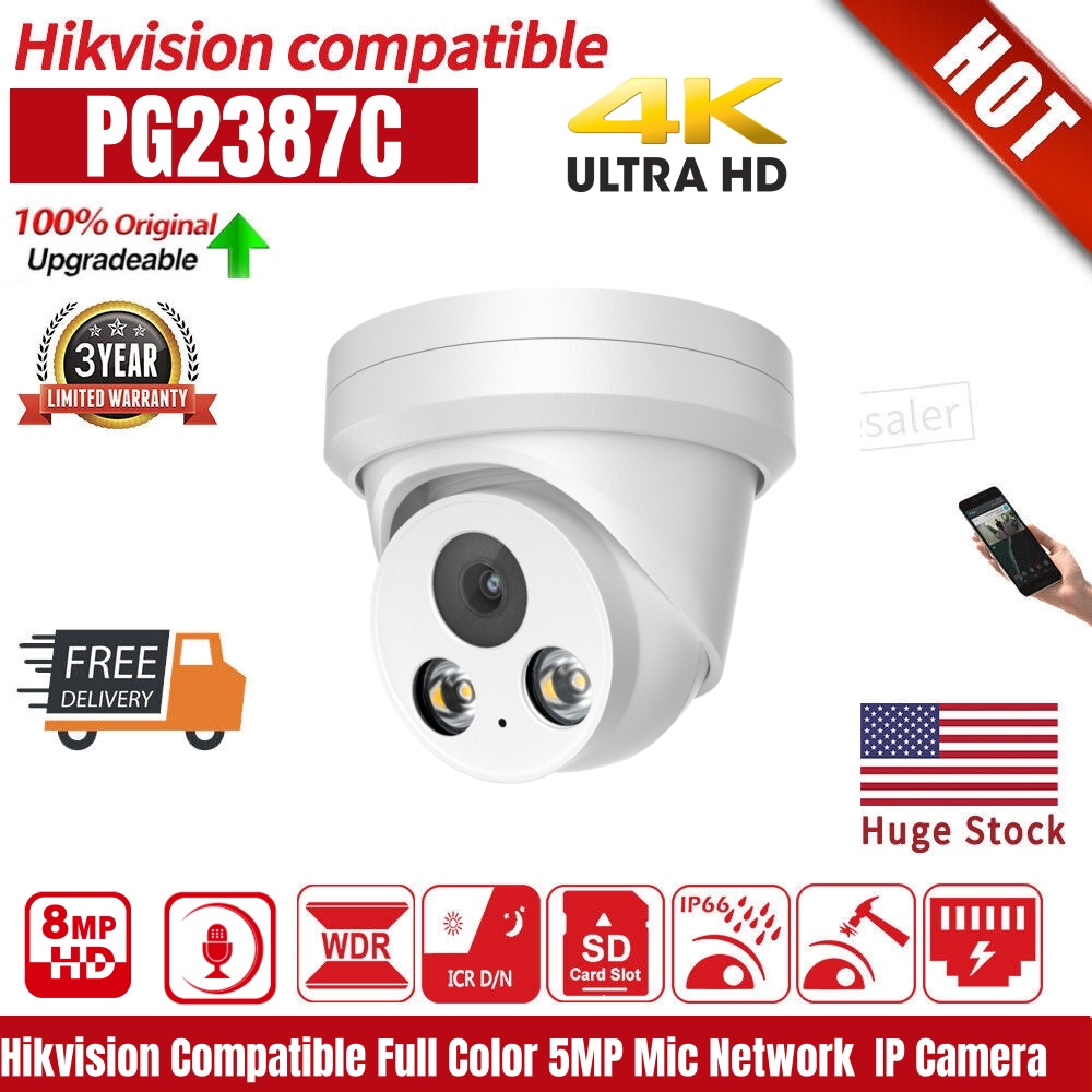 Telecamera IP 8MP 4K compatibi - Home Security Hikvision recensione e prezzo