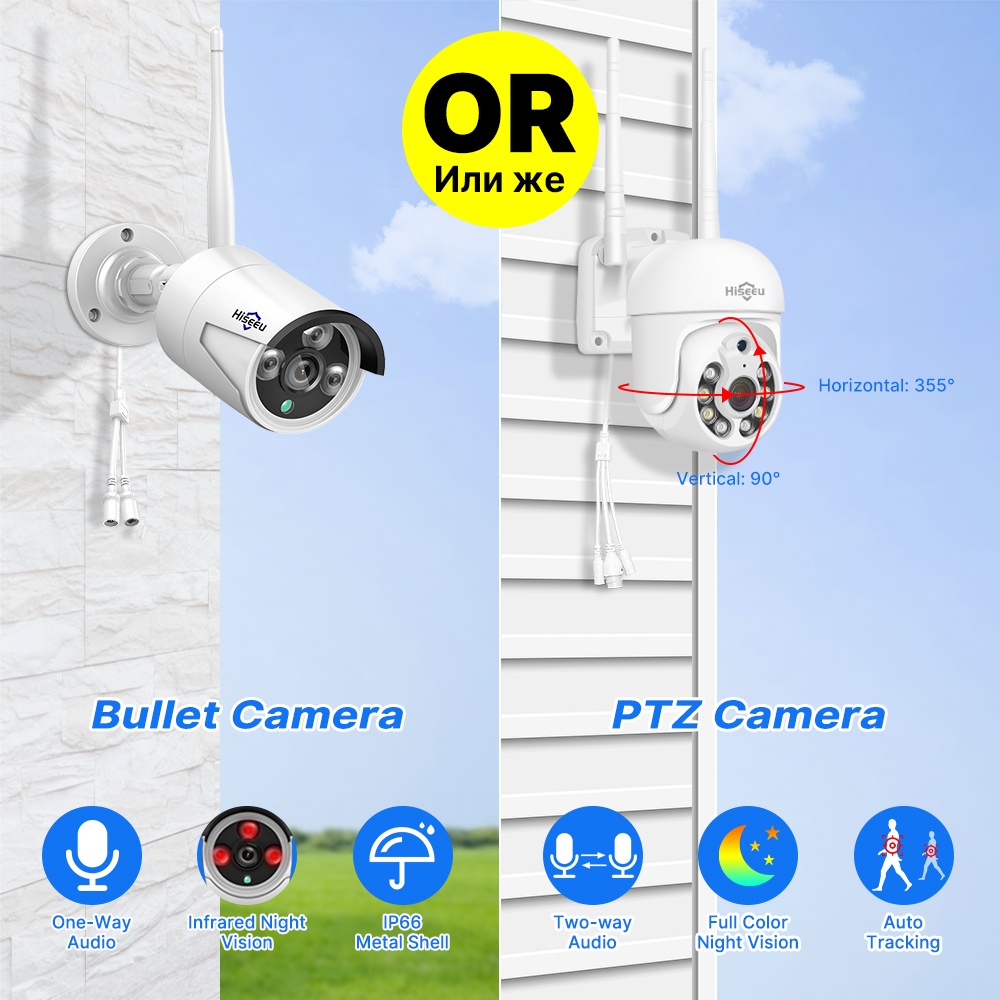 Kit Sistema di Sicurezza CCTV  - Home Security Wireless Cameras recensione e prezzo