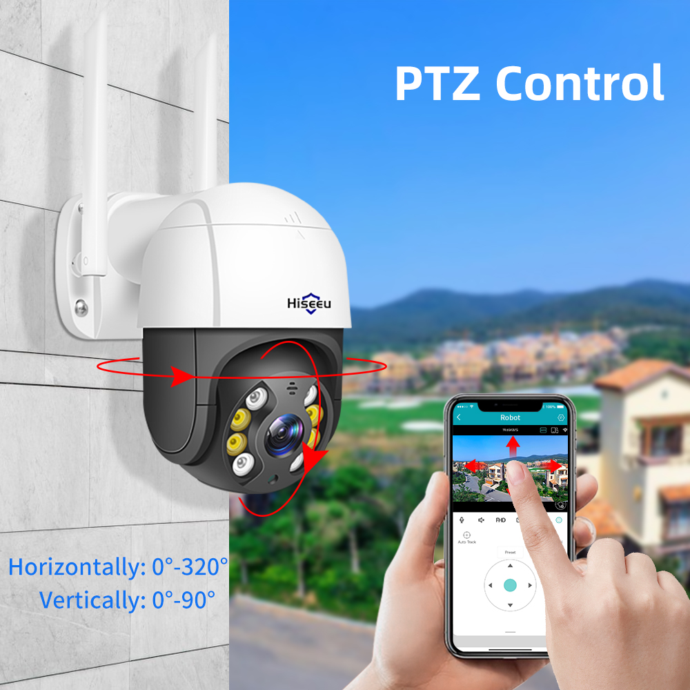 Hiseeu 4K 8MP Smart Wifi PTZ C - Home Security Ai recensione e prezzo