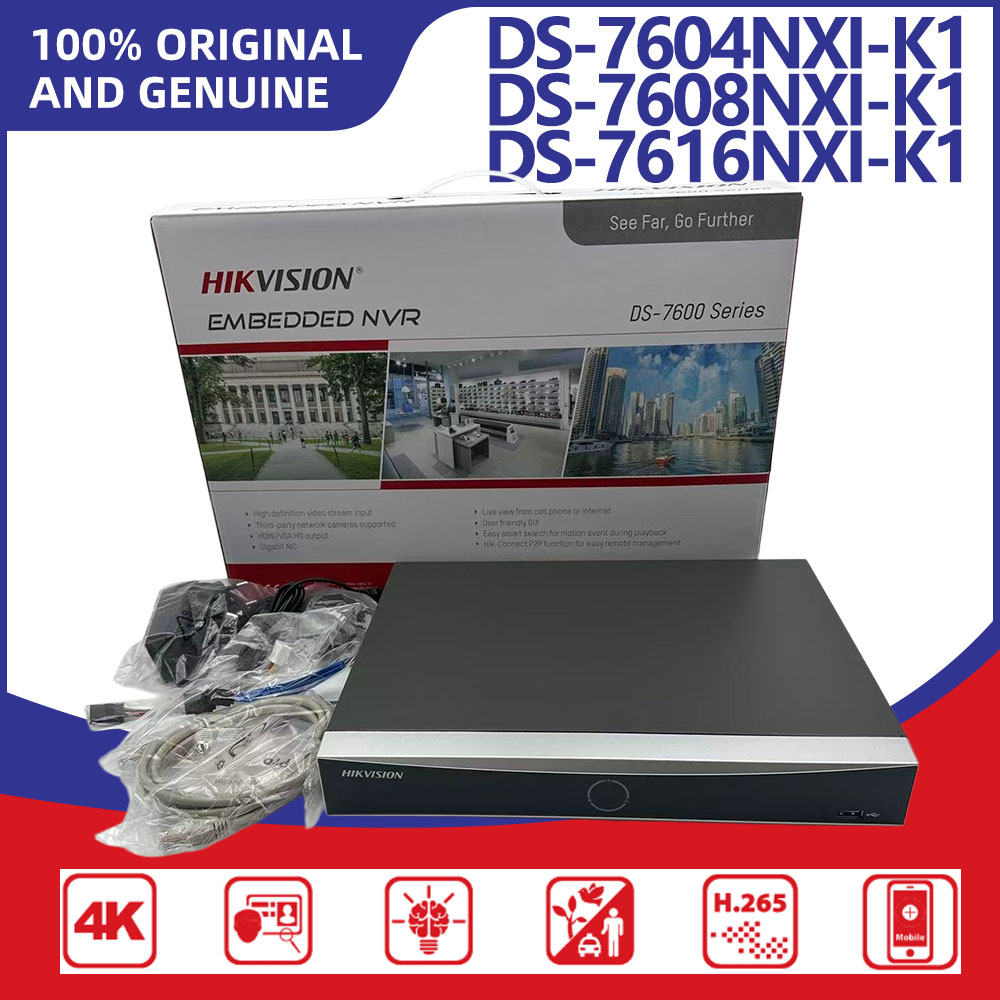 Hikvision DS-7604NXI-K1 DS-760 - Home Security Hikvision recensione e prezzo
