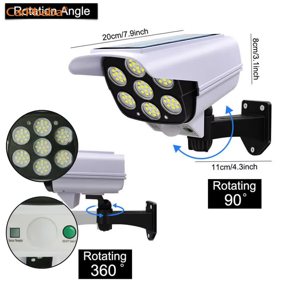 Luce solare esterna Sensore di - Home Security Wireless Cameras recensione e prezzo
