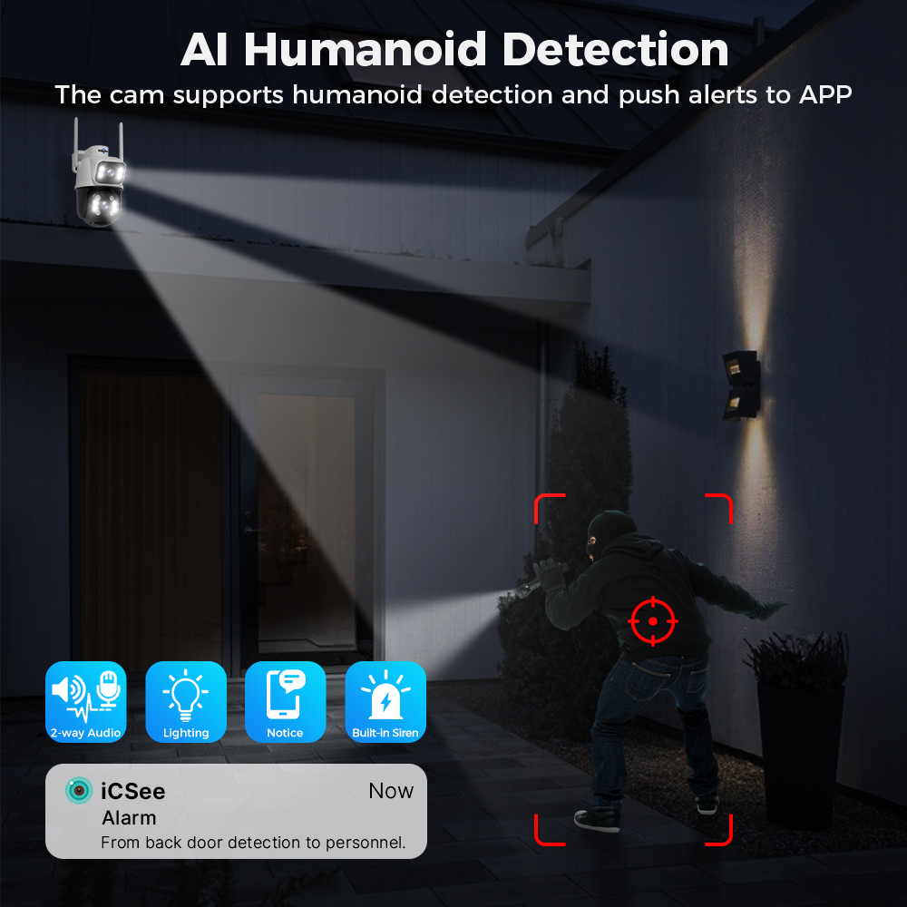 Telecamera di Sorveglianza His - Home Security Ai recensione e prezzo